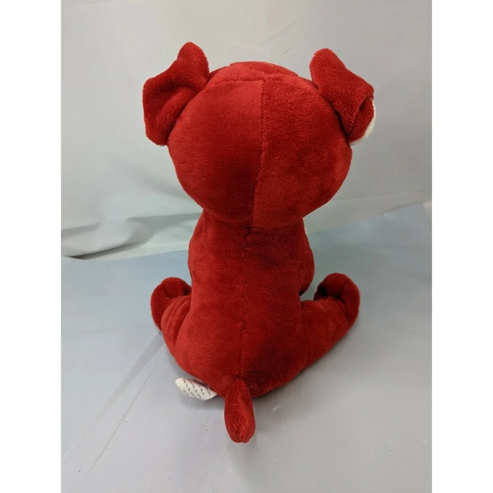 Walmart Red Dog Plush Puppy 10 Inch Kiss Me Heart Stuffed Animal Toy